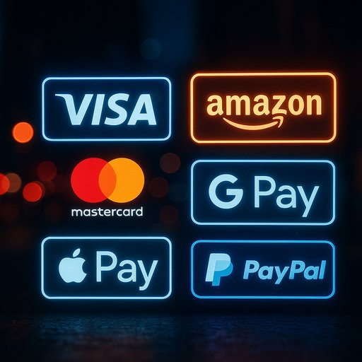GB444 supported payments logos