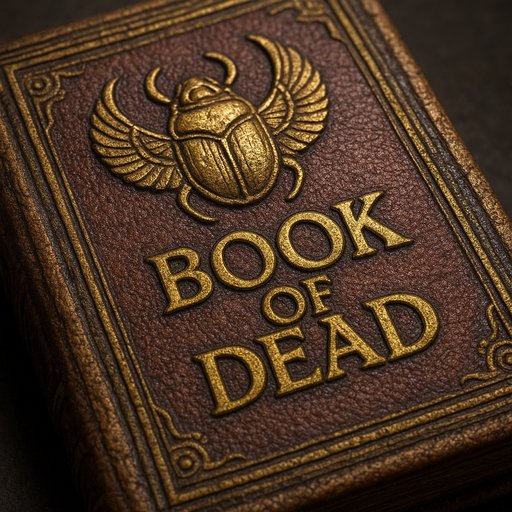 GB444 Book of Dead inspired reel art